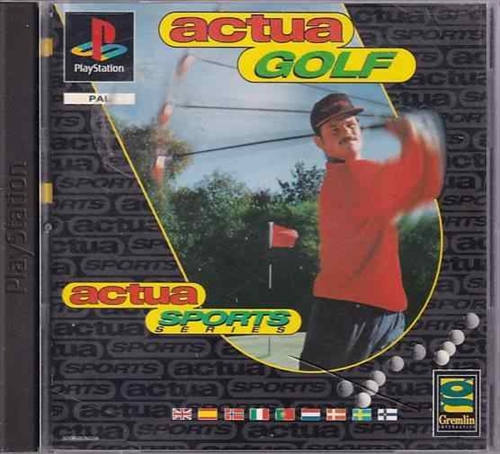 Actua Golf - PS1 (B Grade) (Genbrug)
